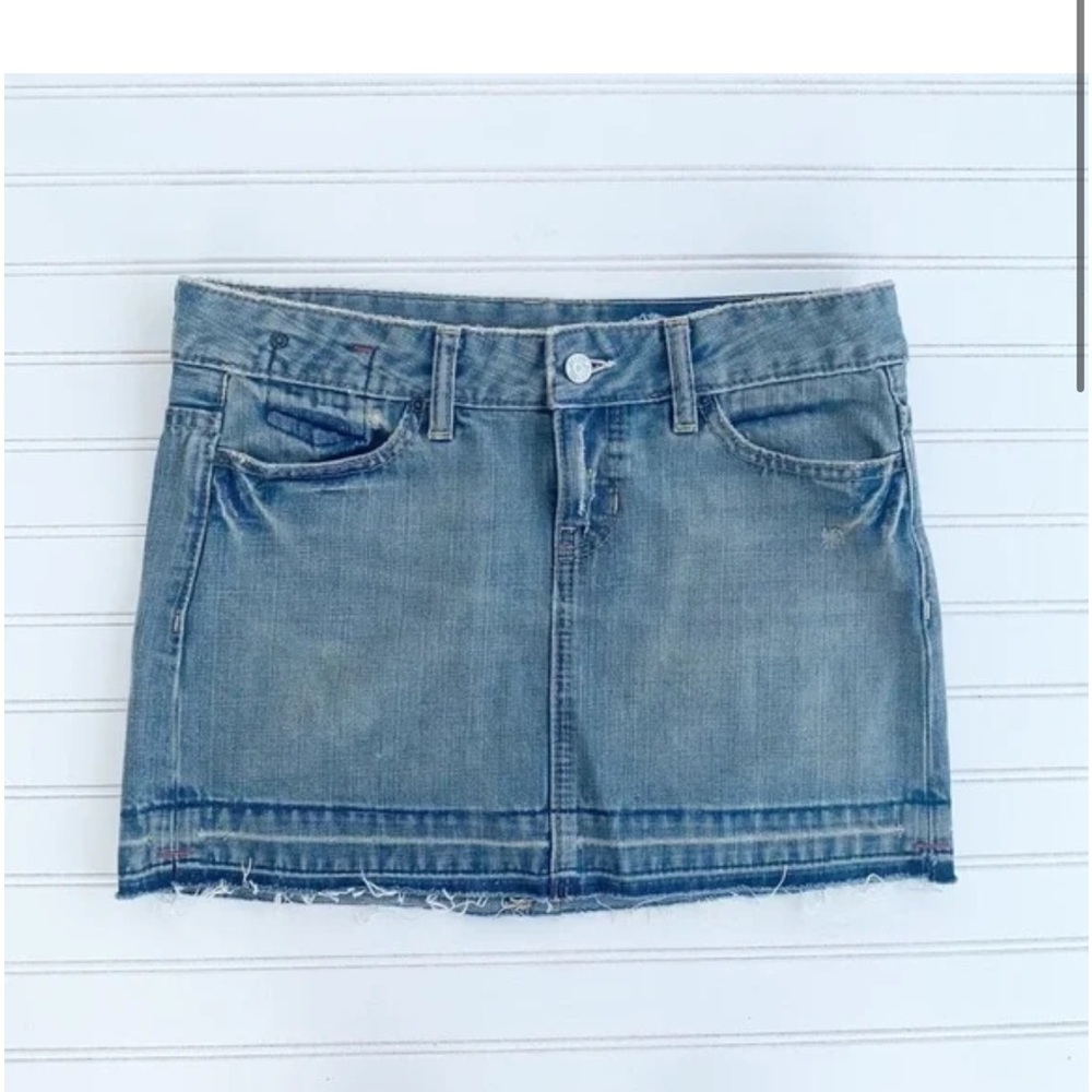 GAP Blue‎ Pencil Mini Skirt Casual
